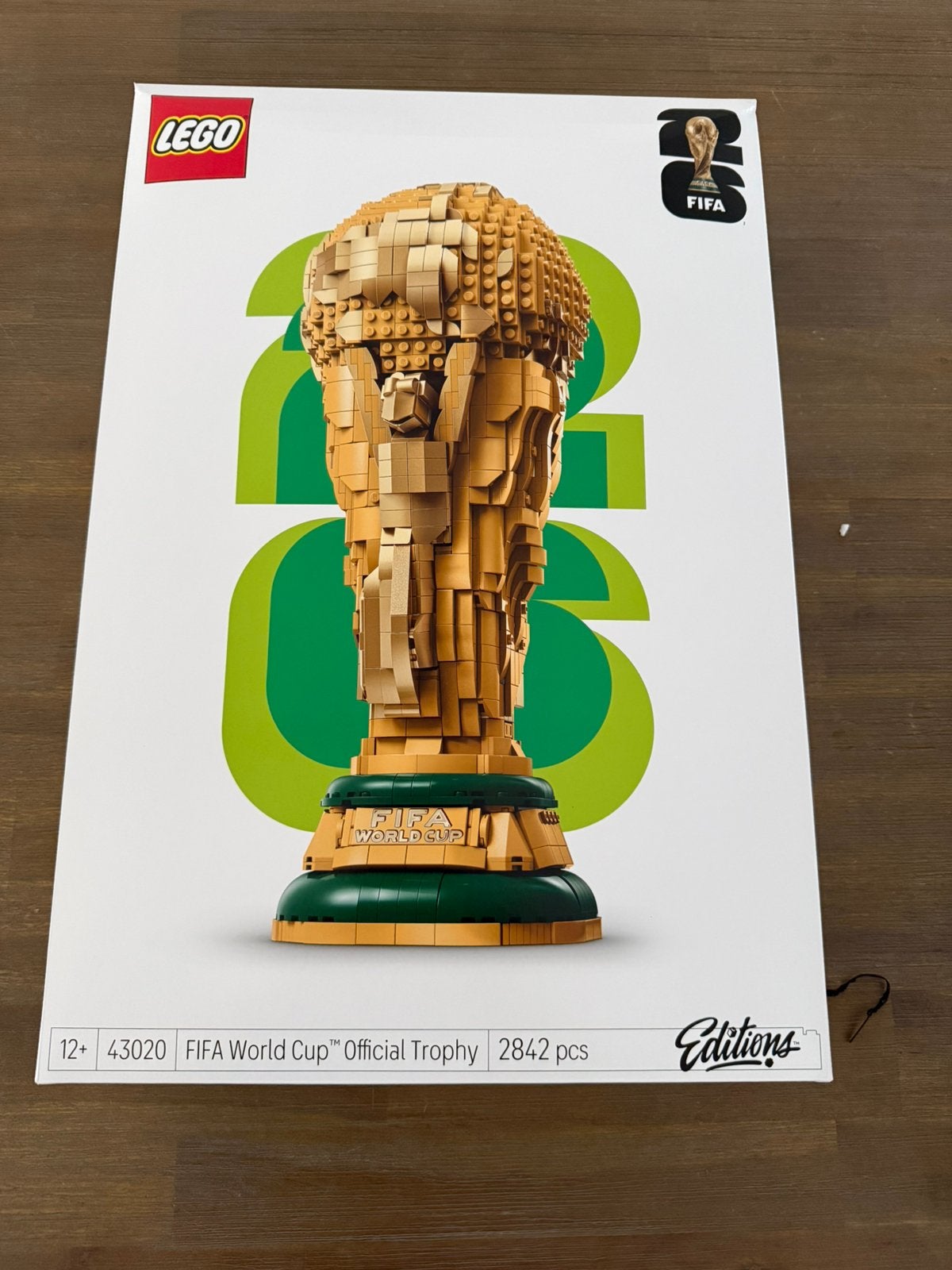 Lego Fifa World Cup Official Trophy-nieuw in doos, Ophalen of Verzenden, Zo goed als nieuw