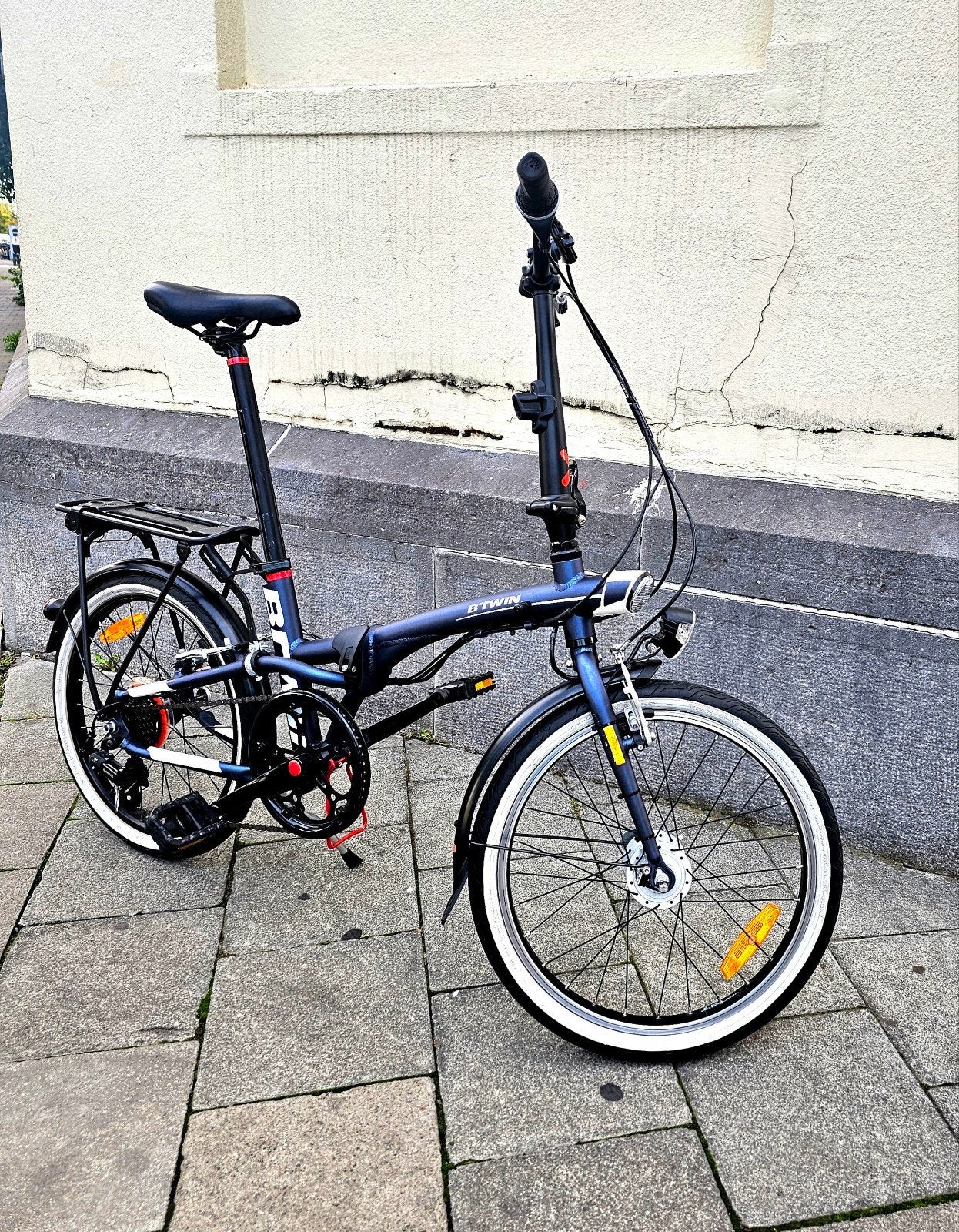 Vélo Pliable Btwin Tilt 500., Autres marques, Vitesses, Frein sur jante, 18 à 20 pouces