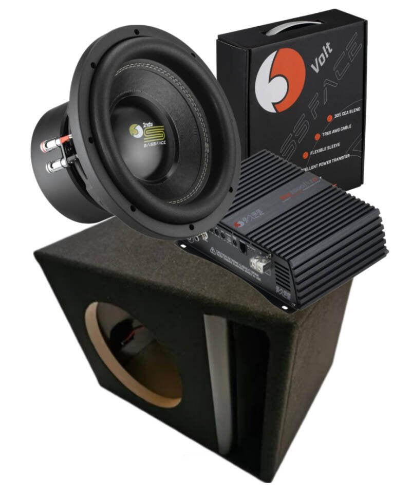 Midi Power pack 3 - BASSFACE - 10 inch - 1000 watt RMS, Autos : Divers, Haut-parleurs voiture