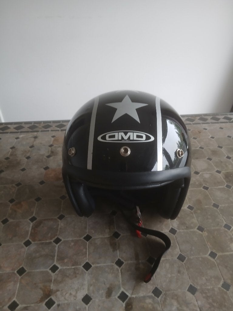 Casque DMD déco étoiles taille XL, Motos, Autres marques, Femmes, Enlèvement, Neuf, sans ticket