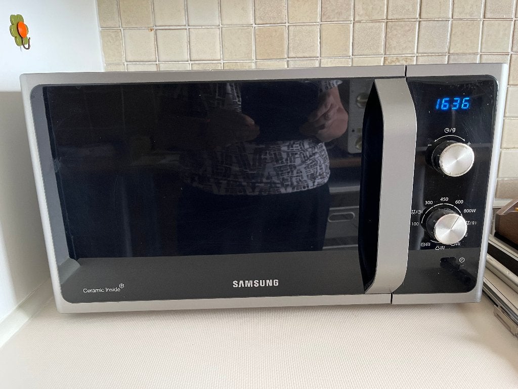 Micro ondes Samsung, Gril, Moins de 45 cm, Enlèvement, Utilisé