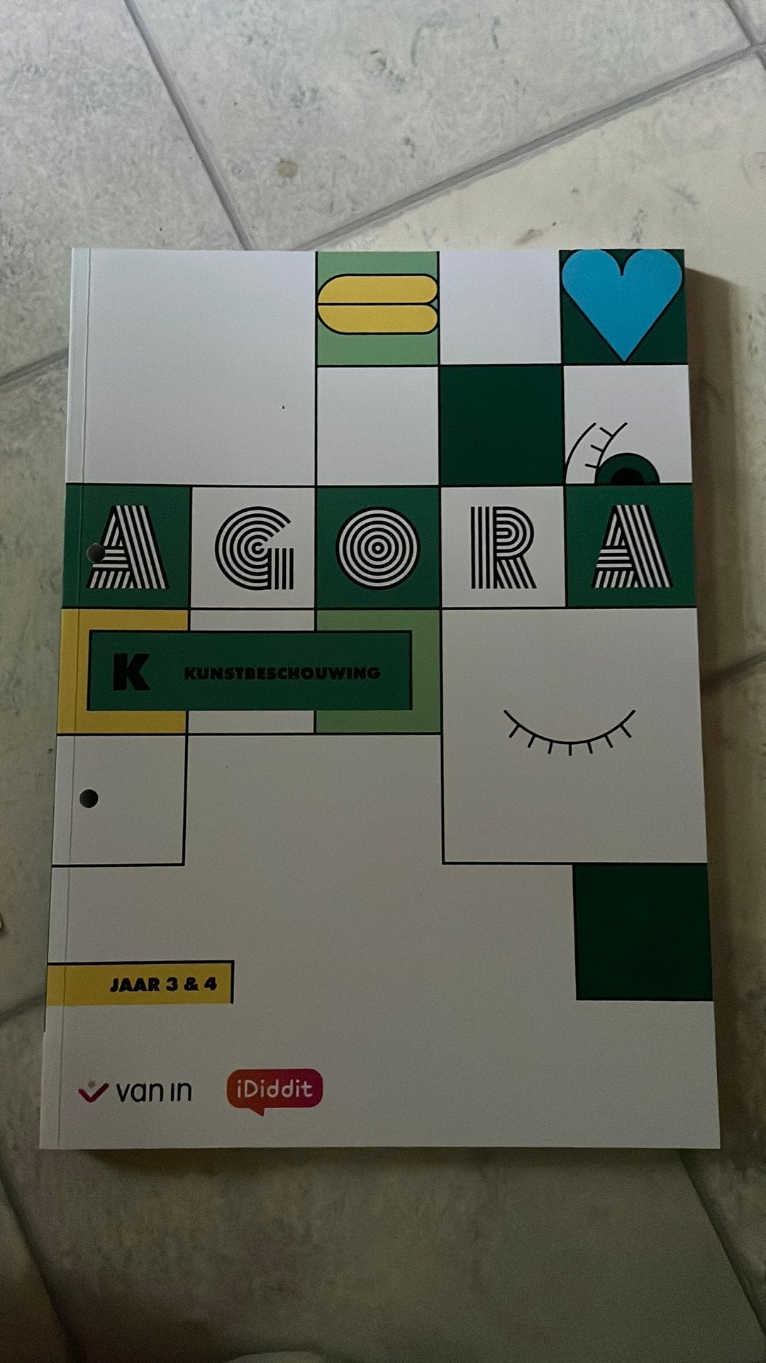 Agora 3-4 - kunstbeschouwing leerwerkboek (editie 2024), Boeken, Ophalen, Nederlands