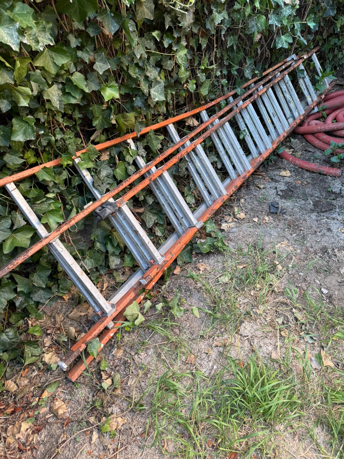 Ladder 27 treden, 2 à 4 mètres, Pliable ou rétractable/escamotable, Échelle, Enlèvement