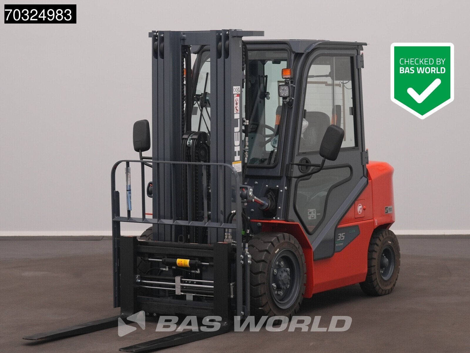 Heli CPD35 K3 FACTORY WARRANTY – LITHIUM-ION BATTERY - CE, Elektrisch, Heftruck, Heli