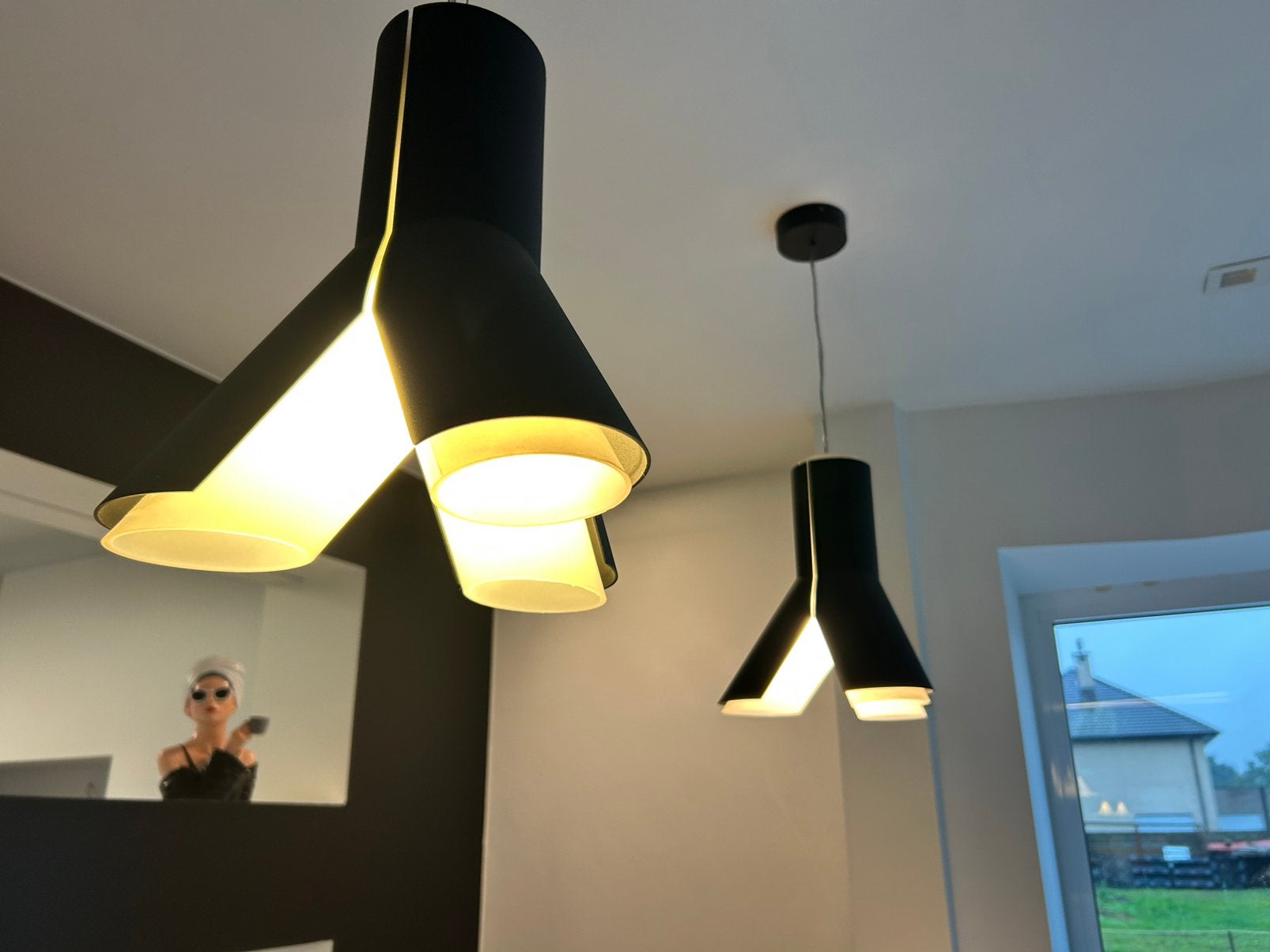 2 hanglampen., Maison & Meubles, Enlèvement, Comme neuf