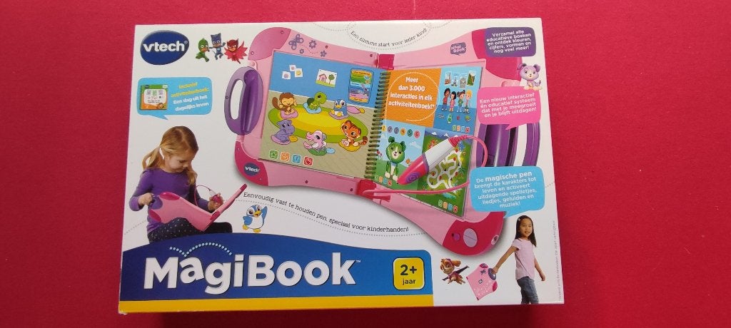VTech MagiBook met 2 boekjes, Ophalen, Zo goed als nieuw
