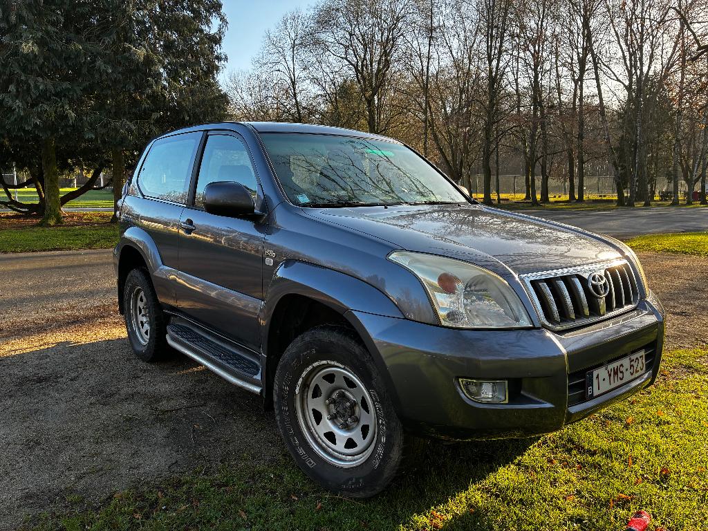 Toyota LandCruiser KDJ125, Auto's, Toyota, 4 cilinders, Blauw, 2500 kg, 120 kW