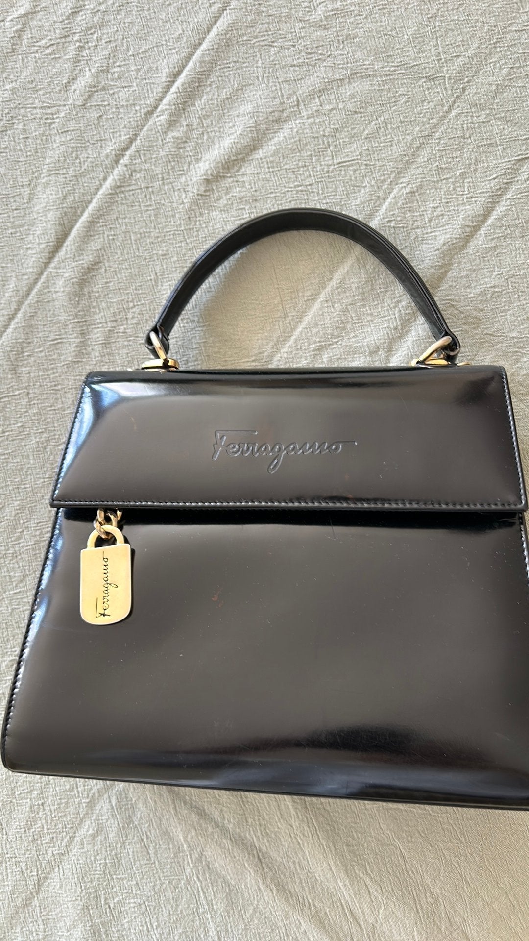 Handtas Ferragamo, Ophalen, Zo goed als nieuw, Handtas