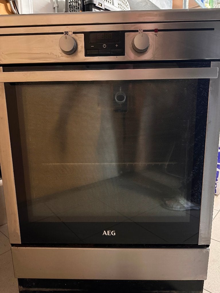 Cuisinière électrique AEG, Enlèvement, Utilisé, Autoportant, Électrique