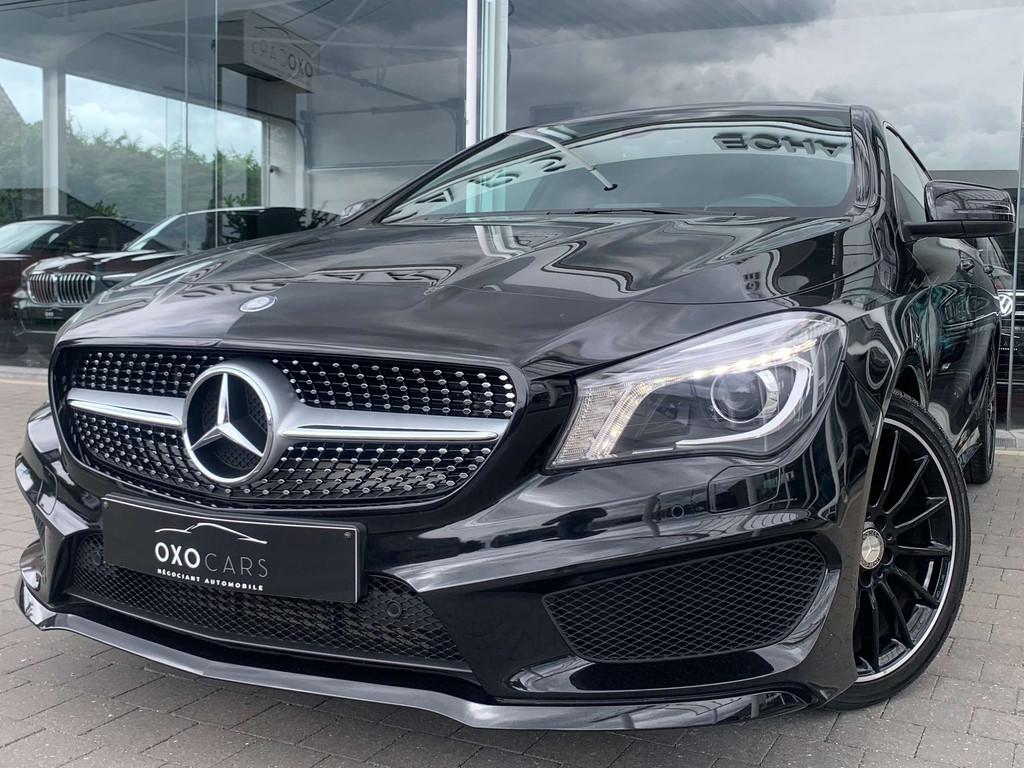 Mercedes-Benz CLA-Klasse 180 i / Pack AMG / Black Edition /, Autos, Mercedes-Benz, Entreprise, Achat, CLA, ABS, Airbags, Air conditionné