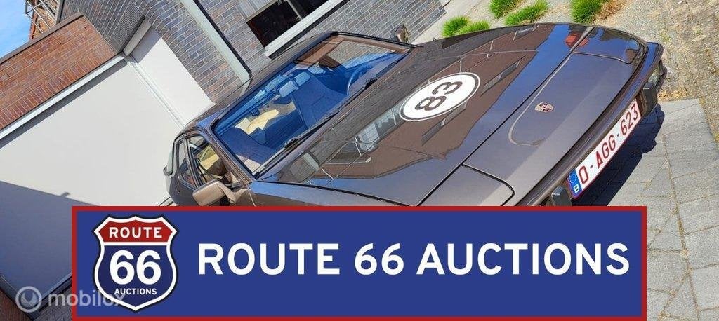 Porsche 924 | 1983 | Route 66 Auctions, Zwart, Bedrijf, Overige carrosserie, Porsche