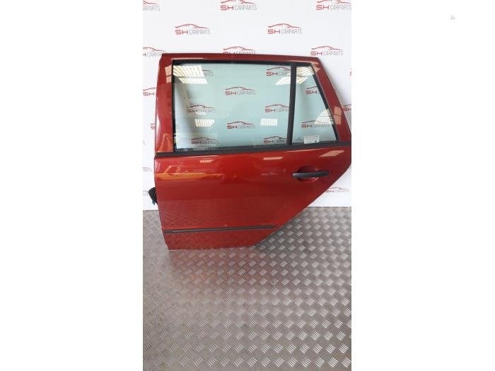 Portier 4Deurs links-achter van een Skoda Fabia (F3W), Gebruikt, -, Deur, -