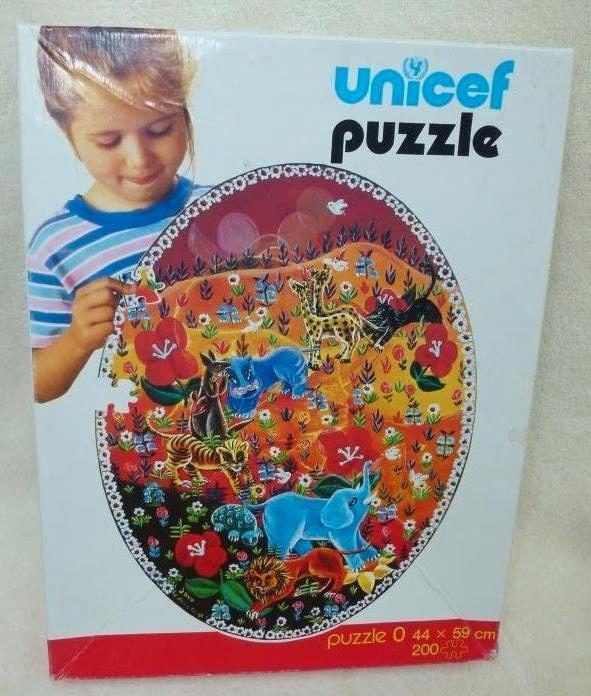 puzzle ovale 200 pièces, Enlèvement ou Envoi, Plus de 50 pièces, Utilisé, 2 à 4 ans
