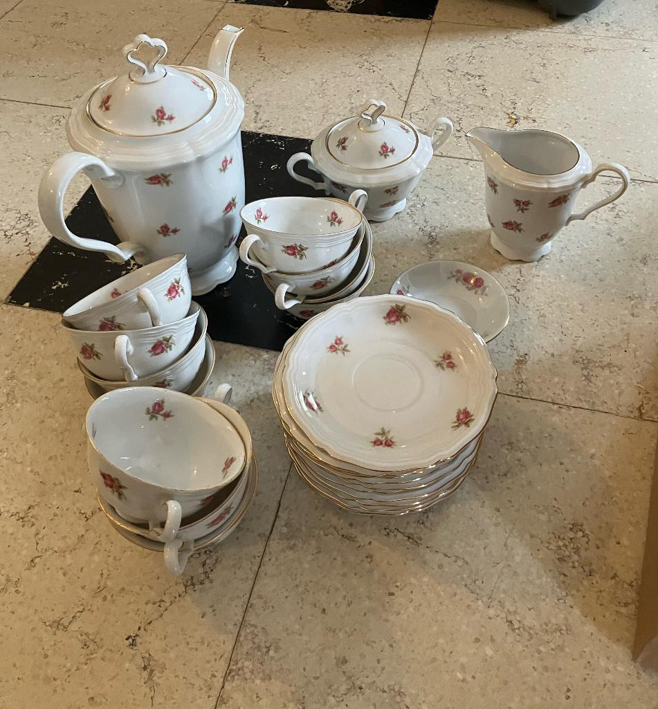 Marie Luise Seltmann Bavaria koffieservies, Ophalen