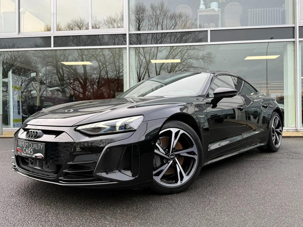 Audi e-tron GT QUATTRO / CAMÉRA 360 / PANO / HUD / CARPLA, Autos, Audi, Achat, Entreprise, Carnet d'entretien, Noir