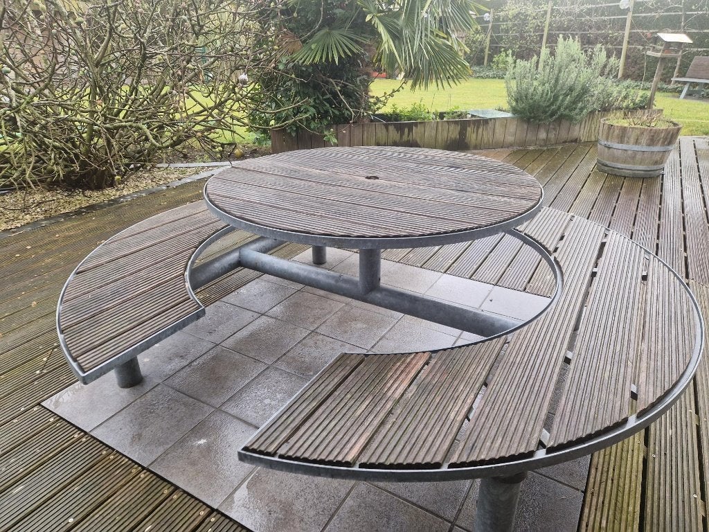 tuinbank, Tuin en Terras, Tuinbanken, Ophalen, Nieuw, Metaal