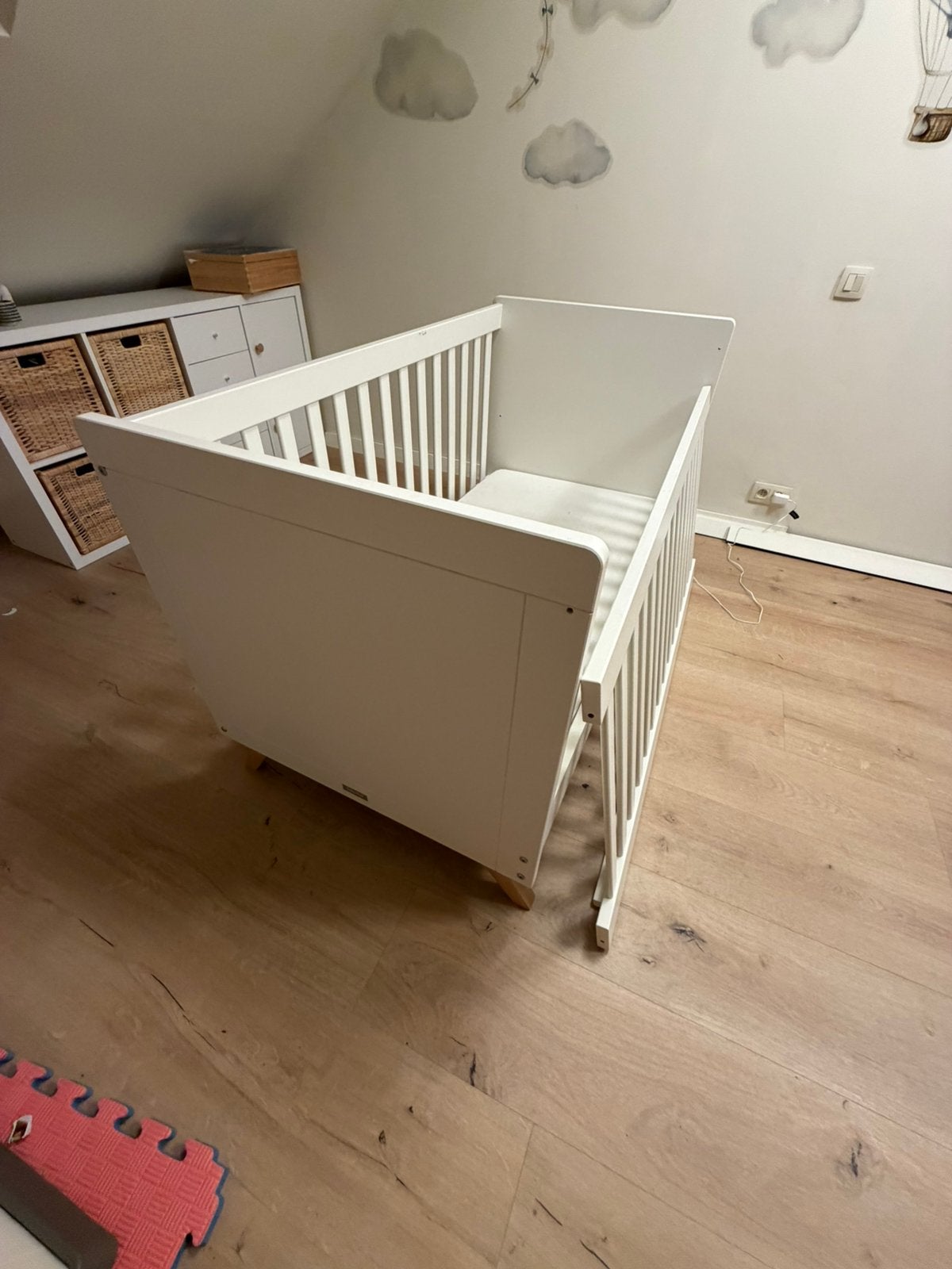 Bopita fenna commode wit + doorgroeiledikant fenna 140x70, Enlèvement, Comme neuf