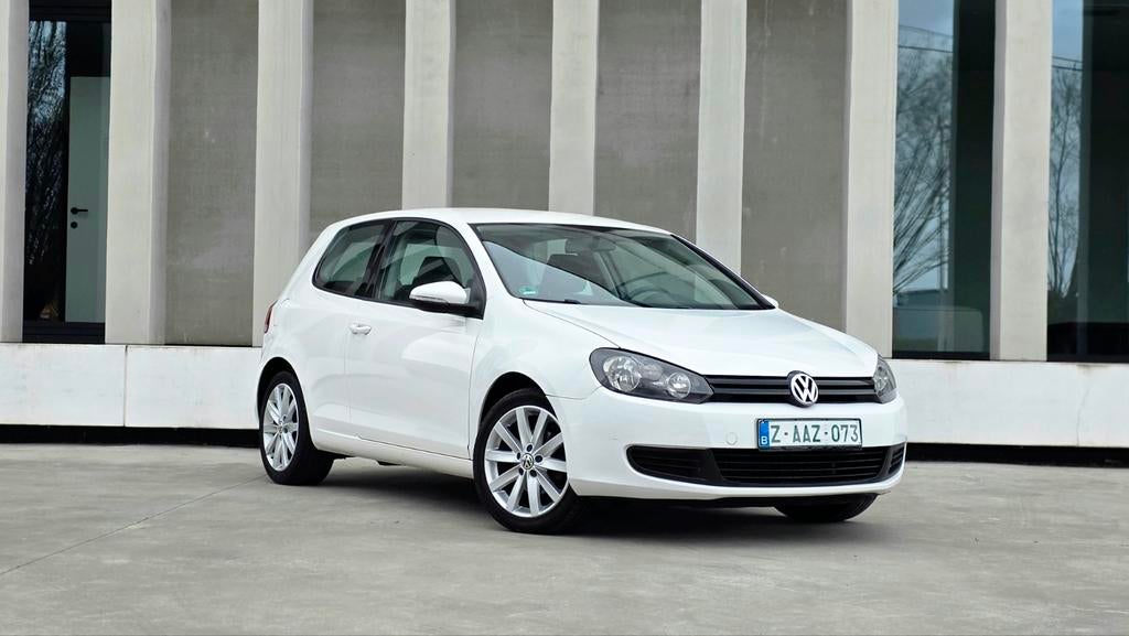 Volkswagen golf 6 Benzine /2009 / euro5 carplay, Autos, Volkswagen, Entreprise, Achat, Golf, Essence, Euro 5, Boîte manuelle, Blanc