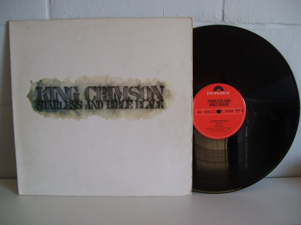 KING CRIMSON  starless and bible black, Cd's en Dvd's, Vinyl | Rock, LP, Progressive Rock, Ophalen of Verzenden, 12 inch