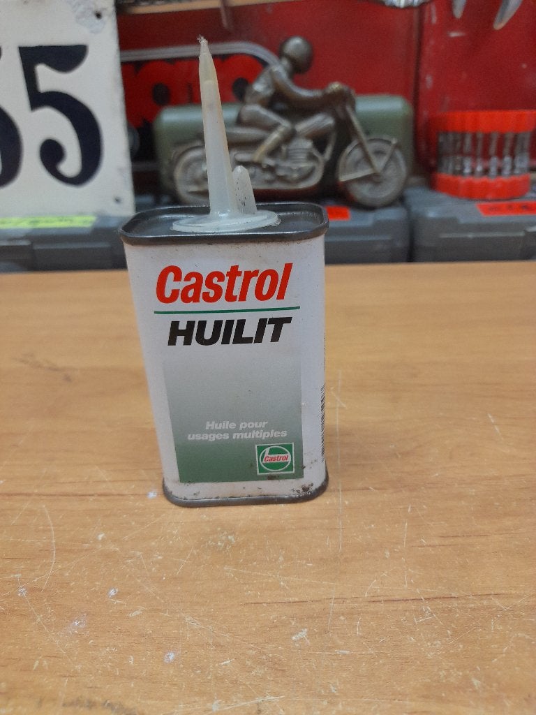 ancienne burette huile vide castrol huilit, Envoi, Utilisé, Autres types