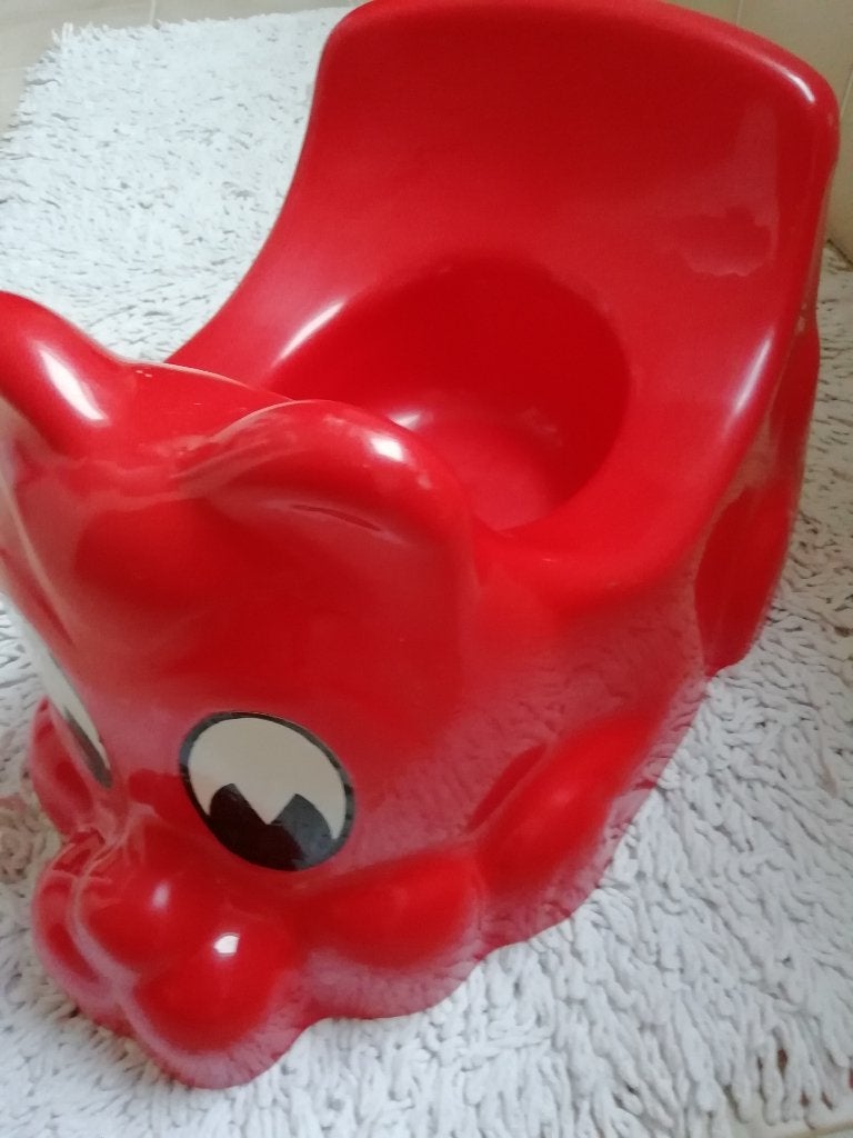 plaspotje voor kind  rood, Ophalen