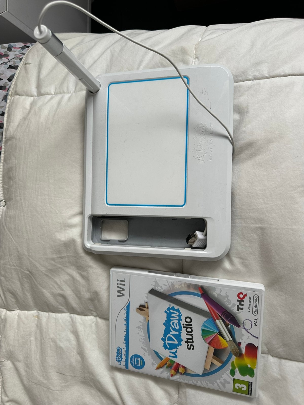 Wii palette graphique + jeu U draw, Consoles de jeu & Jeux vidéo, Enlèvement ou Envoi, Utilisé