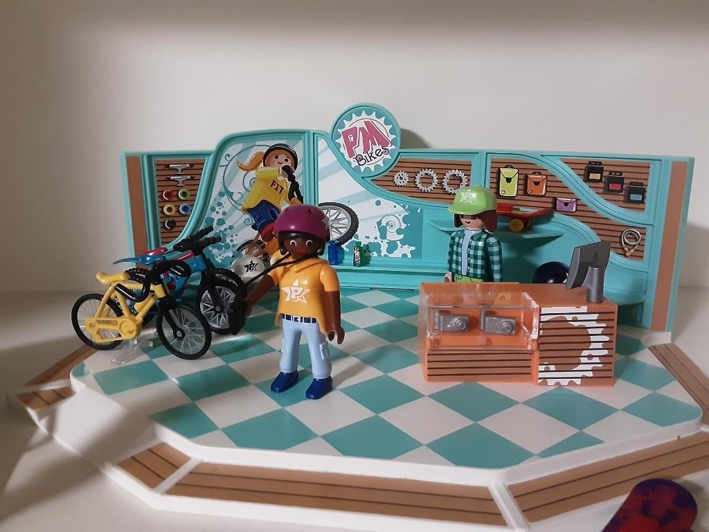 Boutique de vélos Playmobil, Enfants & Bébés, Jouets | Playmobil, Comme neuf, Ensemble complet, Enlèvement ou Envoi