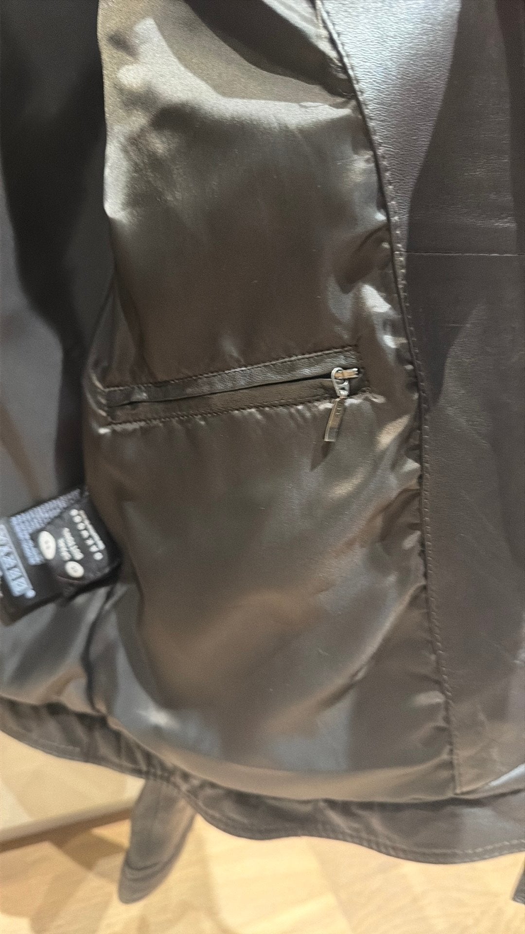 Oakwood leren vestje - maat XL - donkerbruin, Ophalen, Zo goed als nieuw, Maat 42/44 (L), Bruin