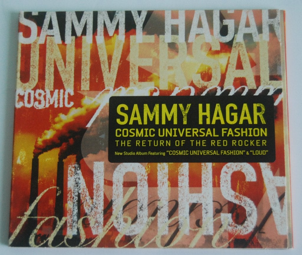 SAMMY HAGAR - COSMIC UNIVERSAL FASHION, Gebruikt, Digipak, Ophalen of Verzenden, Hardrock