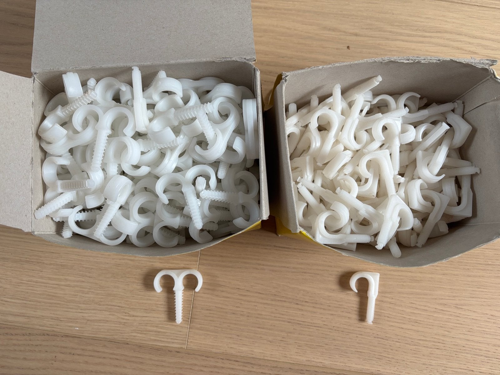 Betonplugclips - Muller Fix (300 stuks), Doe-het-zelf en Bouw, Elektriciteit en Kabels, Ophalen of Verzenden, Zo goed als nieuw