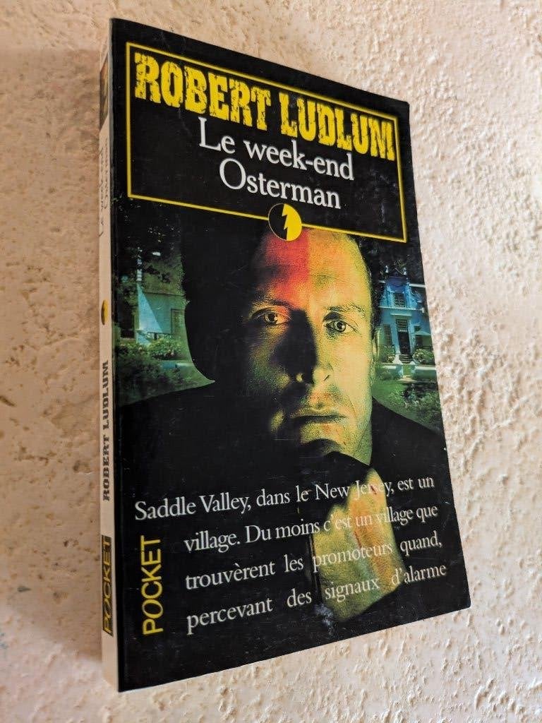 Le week-end Osterman (Robert Ludlum)., Livres, Romans, Robert Ludlum., Utilisé, Amérique, Envoi