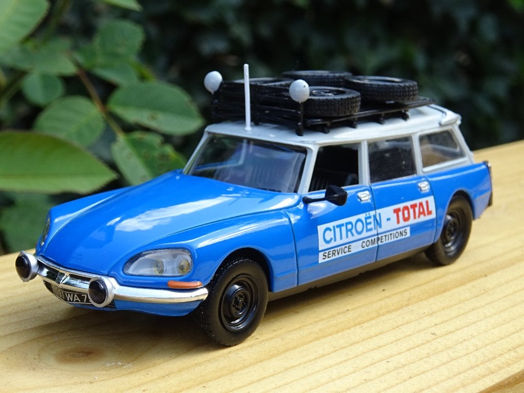1970 Citroën ID21 Break Rally-assistentiewagen - 1/43, Hobby en Vrije tijd, Modelauto's | 1:43, Ophalen of Verzenden, Zo goed als nieuw