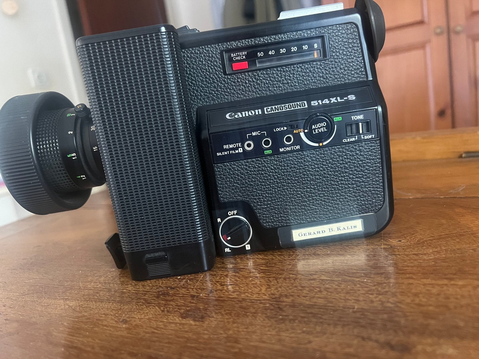 Canon Canosound 514XL-S, TV, Hi-fi & Vidéo, Enlèvement ou Envoi, Caméra