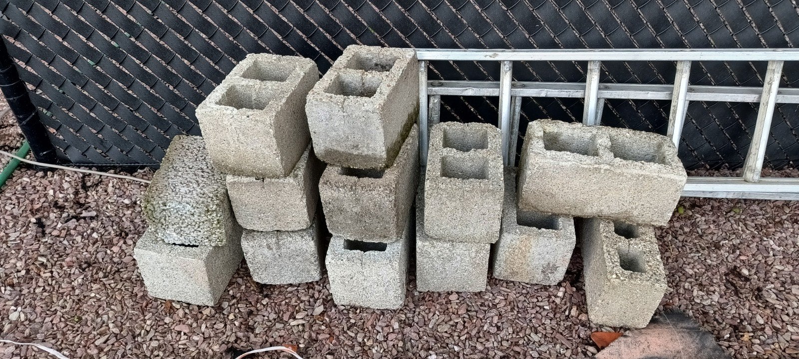 13 betonblokken Gratis, Ophalen