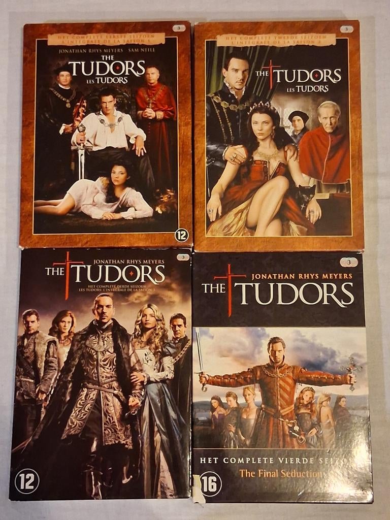The Tudors, série complète en DVD (4 saisons), Enlèvement ou Envoi, Drame, Coffret, Comme neuf
