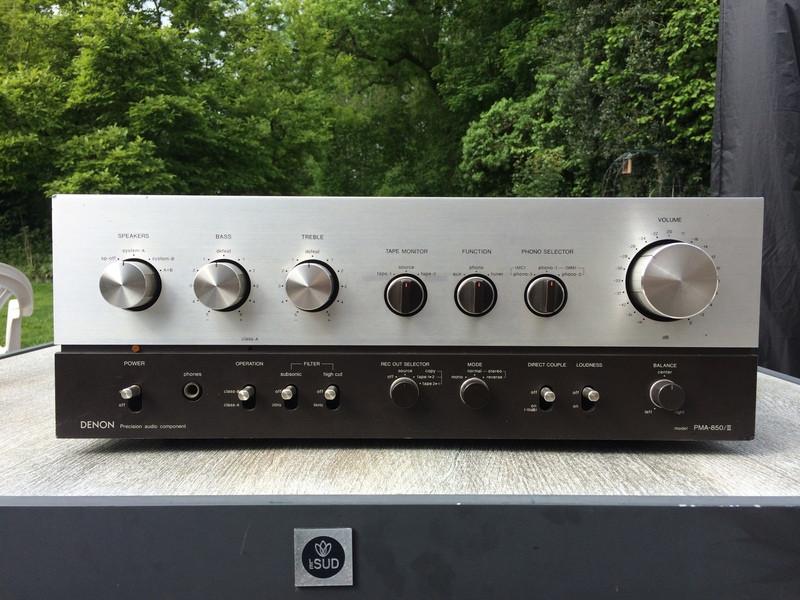 Denon PMA-850/II - ampli classe A entièrement restauré, TV, Hi-fi & Vidéo, Amplificateurs & Ampli-syntoniseurs, Reconditionné