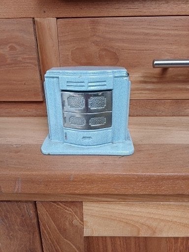 spaarpot stoof jaren 50/60 te ruilen of te koop, Enlèvement