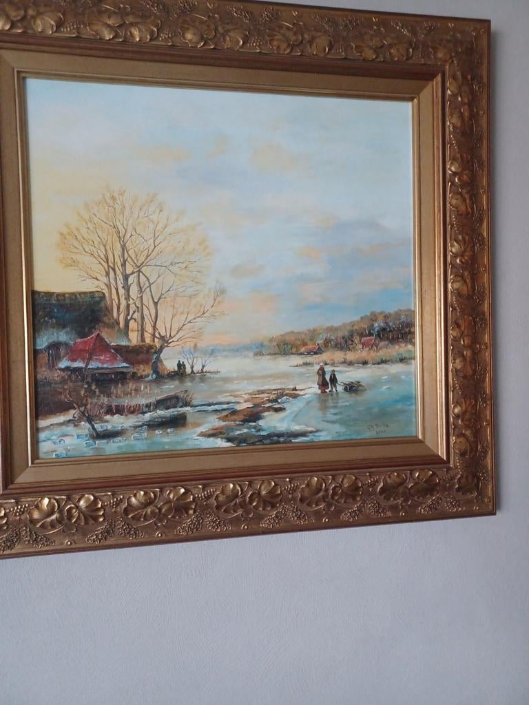 Winter pret, Ophalen