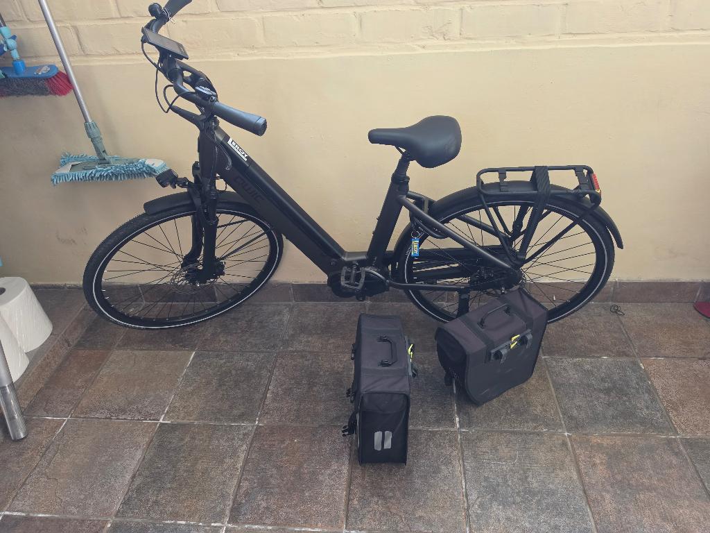 elektrische fiets, Vélos & Vélomoteurs, Vélos électriques, Comme neuf, Qwic, 47 à 51 cm, 50 km par batterie ou plus, Enlèvement