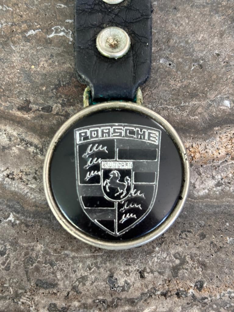 Vintage Porsche sleutelhanger, Enlèvement ou Envoi, Comme neuf, Autres types