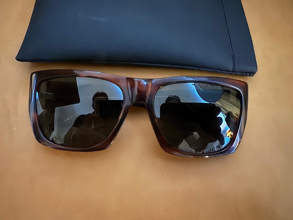 Vintage zonnebril B&L Ray-Ban Wayfarer Nomad tortoise W6, Enlèvement ou Envoi, Comme neuf, Brun, Ray-Ban