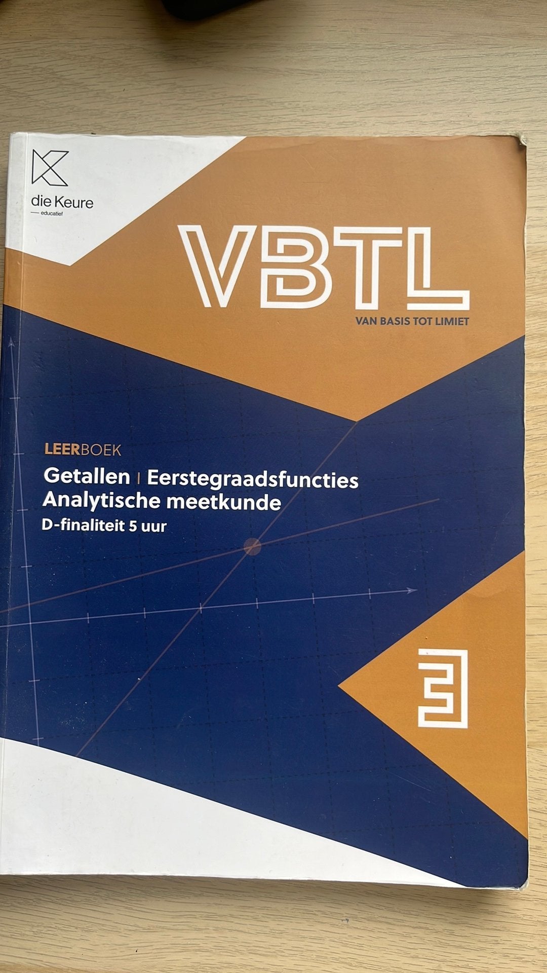 Leerboek Getallen | EGF | Analytische meetkunde VBTL 3 5 uur, Ophalen of Verzenden, Zo goed als nieuw