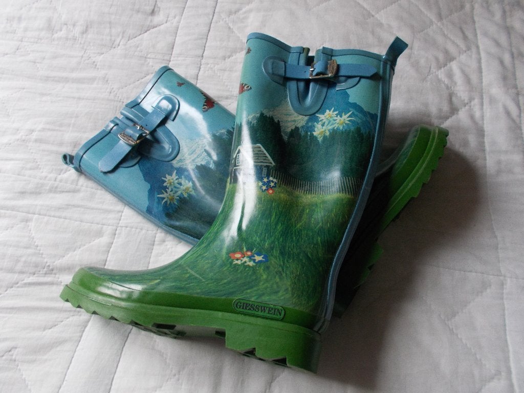Paire de bottes de pluie "GIESSWEIN", pointure 41., Vêtements | Femmes, Neuf, Bottes de pluie, Autres couleurs, Enlèvement