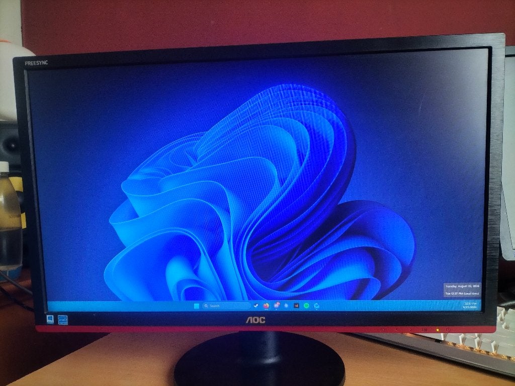 AOC gaming monitor G2460VQ6, Gaming, Enlèvement ou Envoi, 1 à 2 ms, HDMI