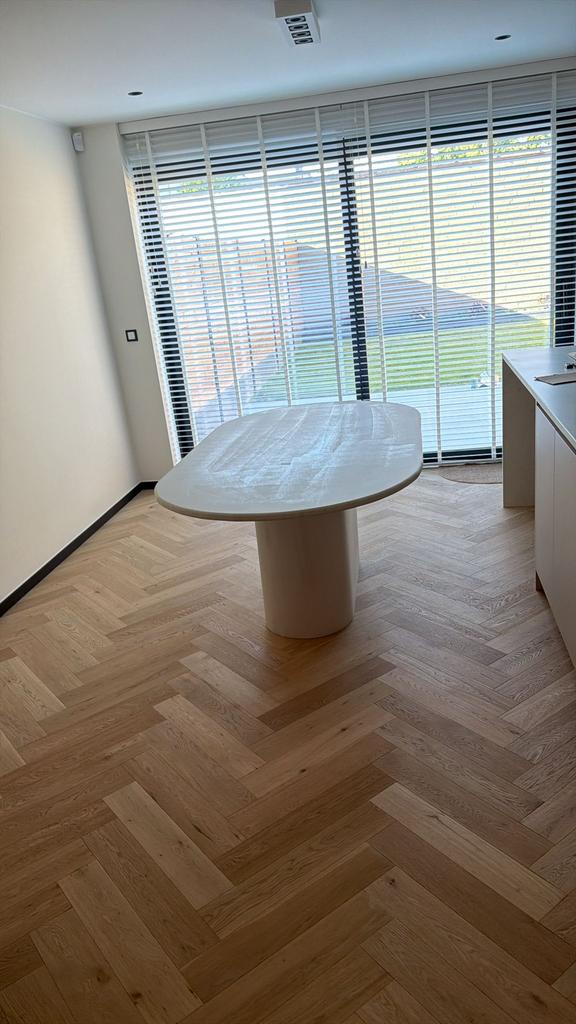 Mooie eettafel en salontafel, Huis en Inrichting, Tafels | Eettafels, Ophalen, Zo goed als nieuw