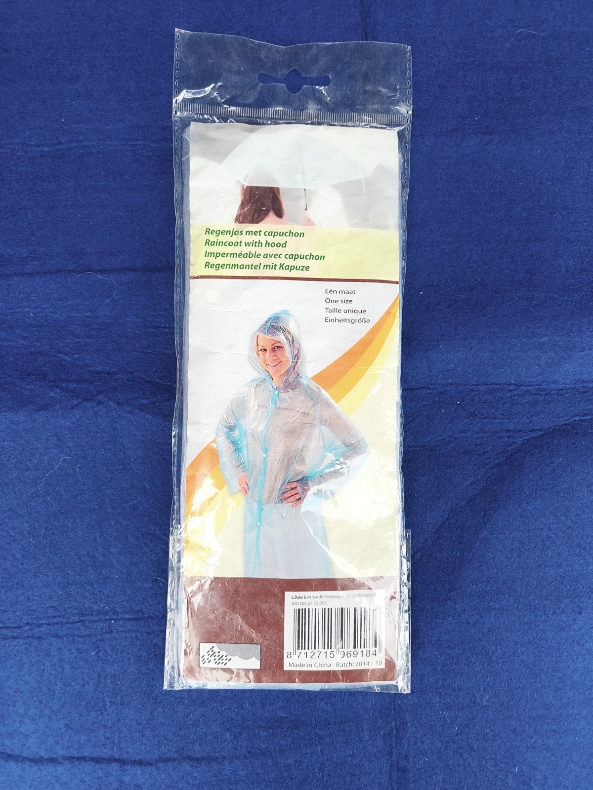 Nouveau imperméable à capuche taille unique, Enlèvement, Neuf