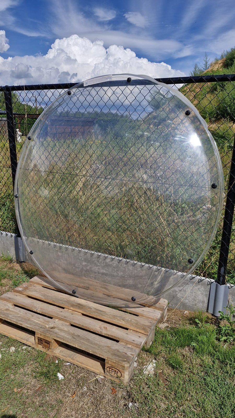 Lichtkoepel, Ophalen, Zo goed als nieuw