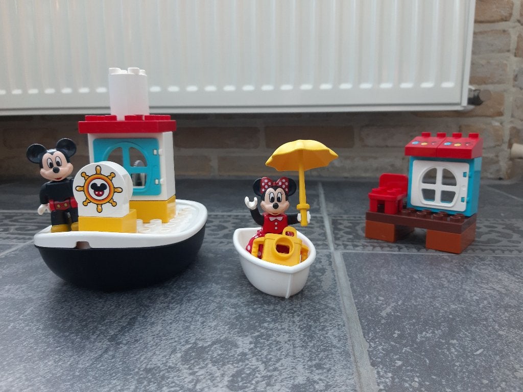 Lego Duplo Boot, Ophalen, Compleet, Zo goed als nieuw, Complete set