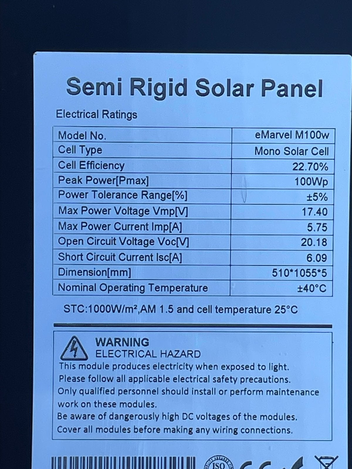 PANNEAUX SOLAIRE, Enlèvement, Utilisé