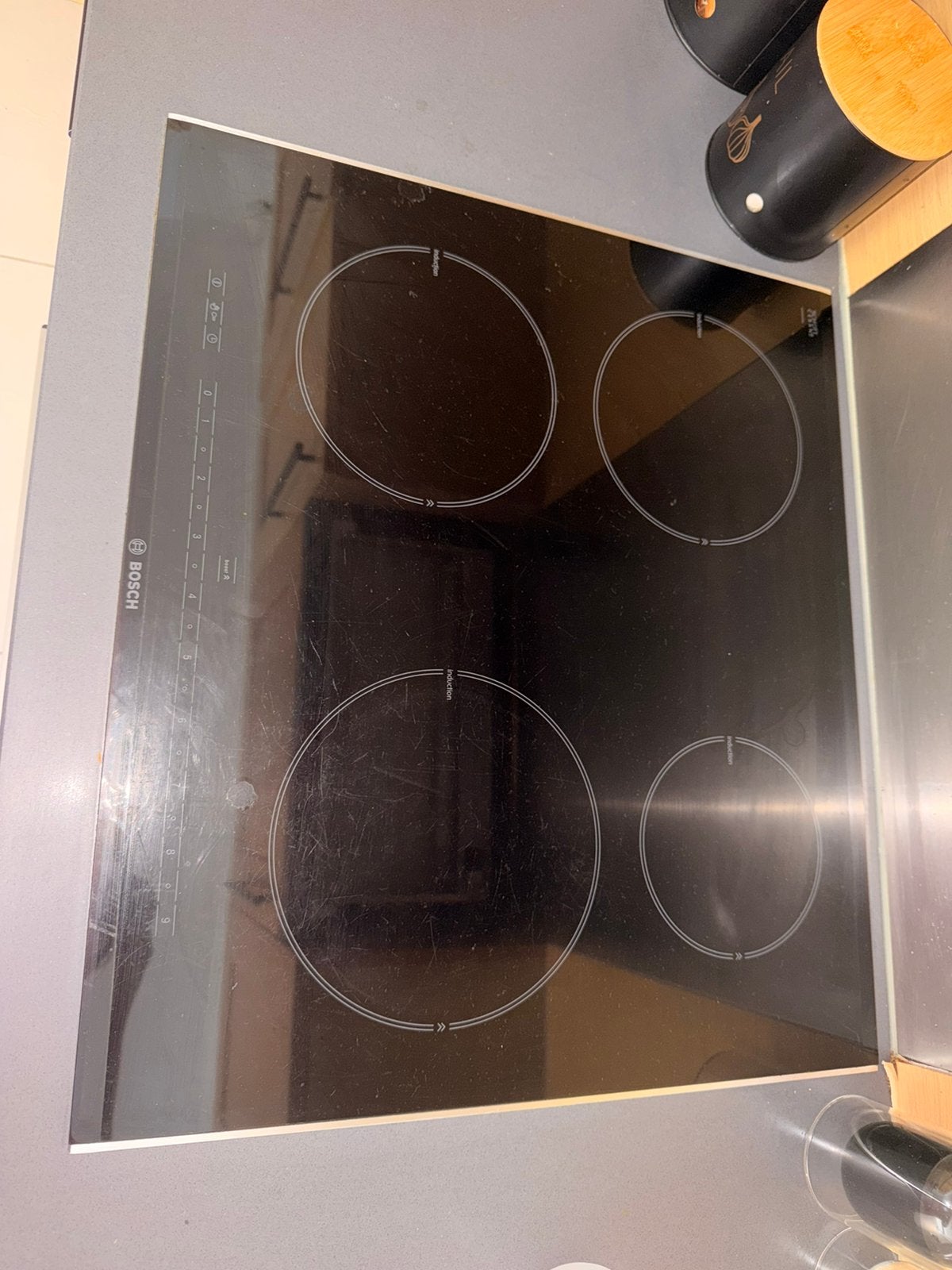 Taque de cuisson, Electroménager, 4 zones de cuisson, Encastré, Comme neuf, Enlèvement